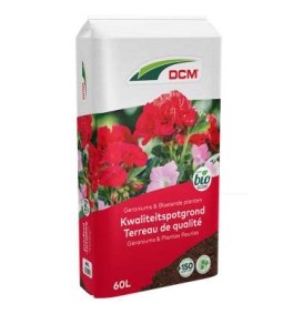 Potgrond voor `geraniums en bloembakken`-DCM (Potgrond voor `geraniums en bloembakken`-DCM)